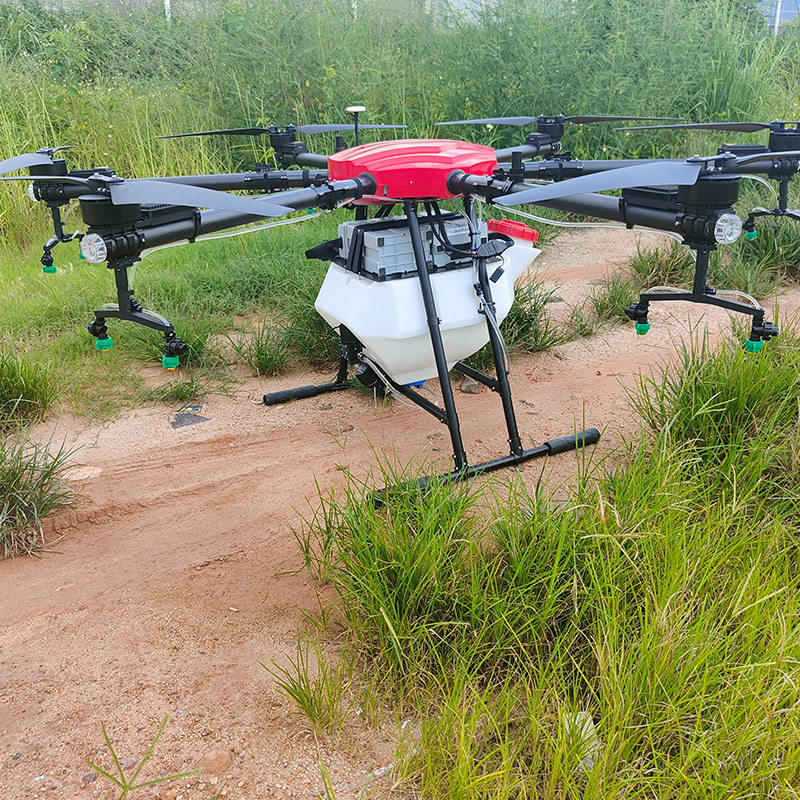 6 Axis 60L Gødning Drone Landbrug Sprøjtning af drone Landbrug