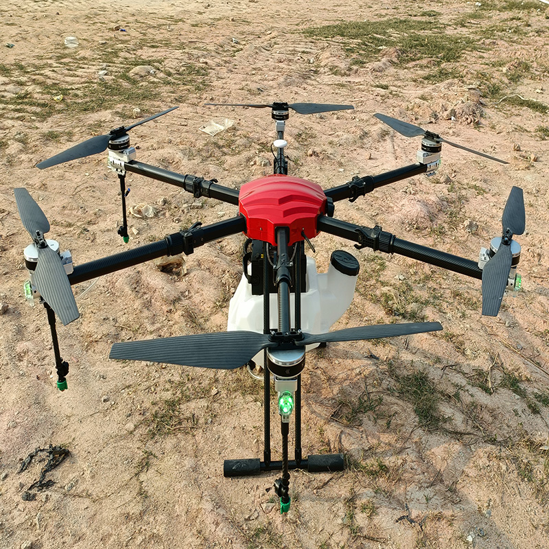 6-akse 25 kg gødning af drone landbrugssprøjtningsdrone landbrug